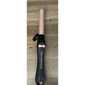 Beachwaver B1 Rotating Curling Iron Midnight Pink Rose One inch 1 in barrel
